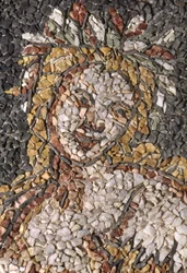 Wall Decoration, Nymphaeum at Villa Litta Visconti Borromeo Arese, Lainate, Lombardy, Italy